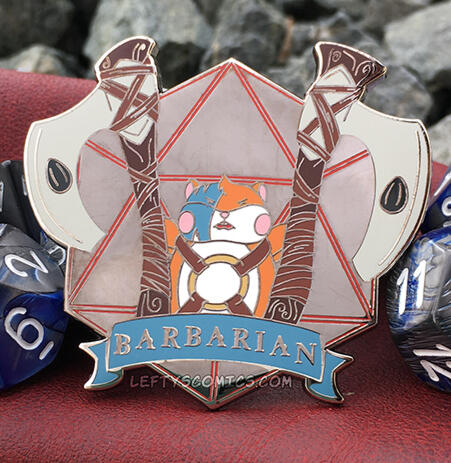 Barbarian Pin
