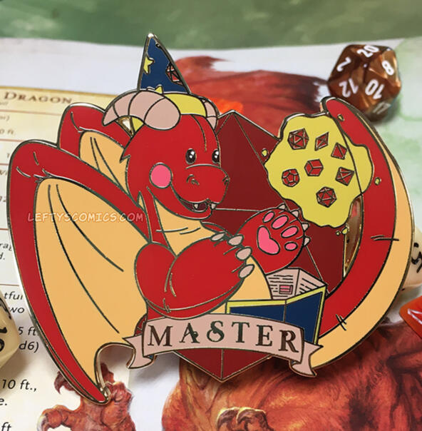 Dungeon Master Pin Dungeon Master Pin