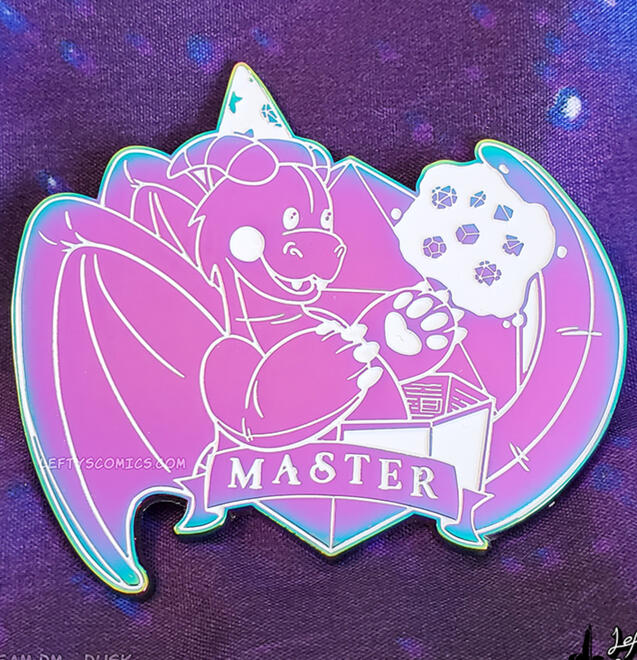 Dream Dungeon Master Pin